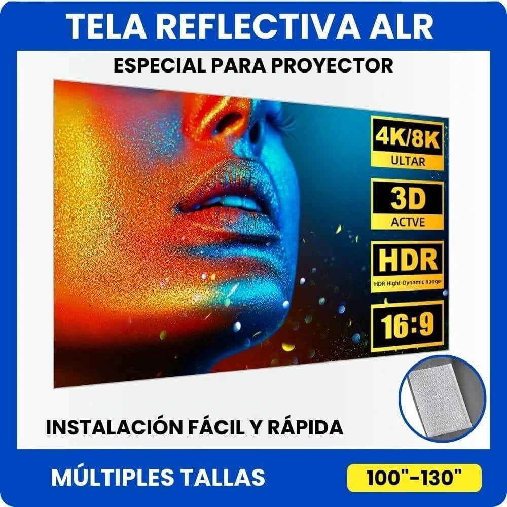 Ecran Gris ALR para Proyector – Imagen clara y sin reflejos