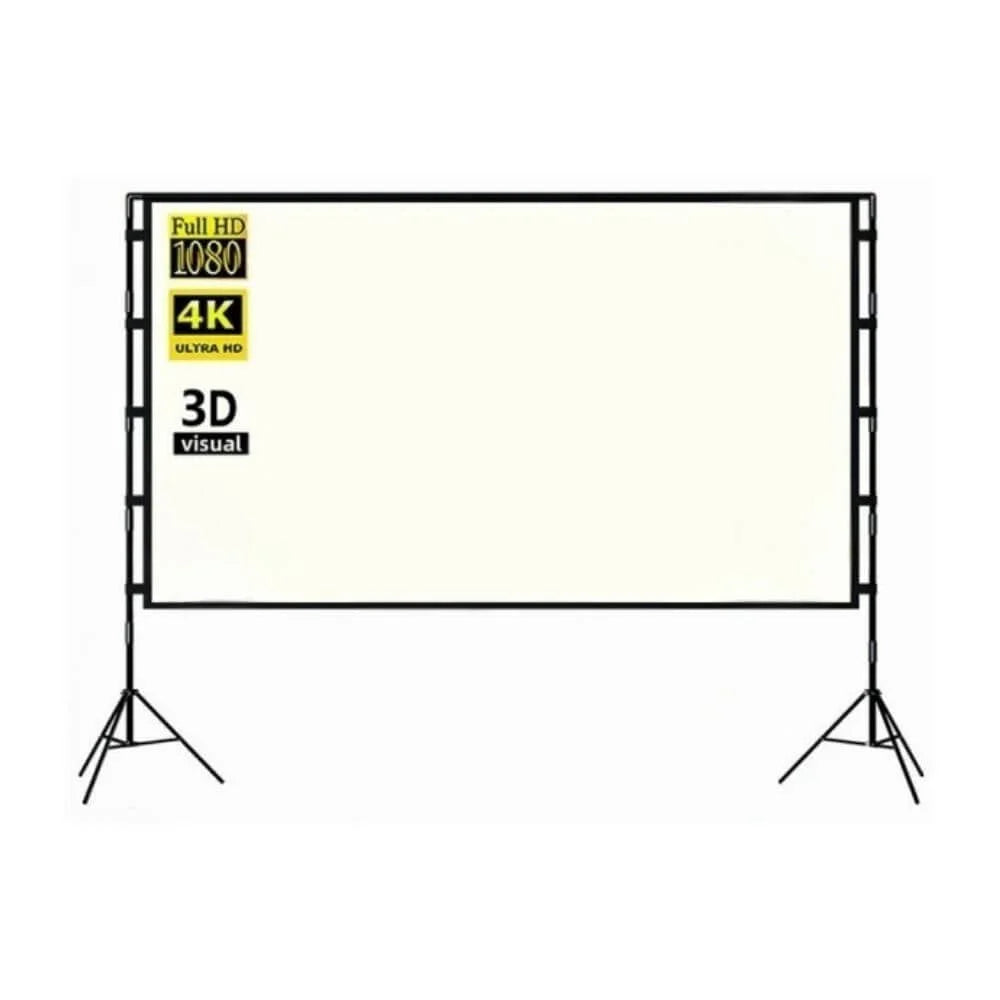 Pantalla Ecran Blanco Perla ALR con trípode 120" pulgadas para proyector