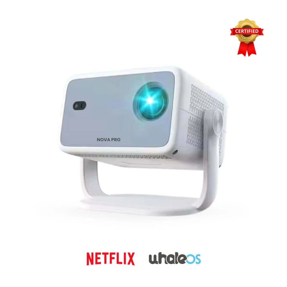 Proyector Portátil Nova Pro Full HD con Android y Netflix certificado