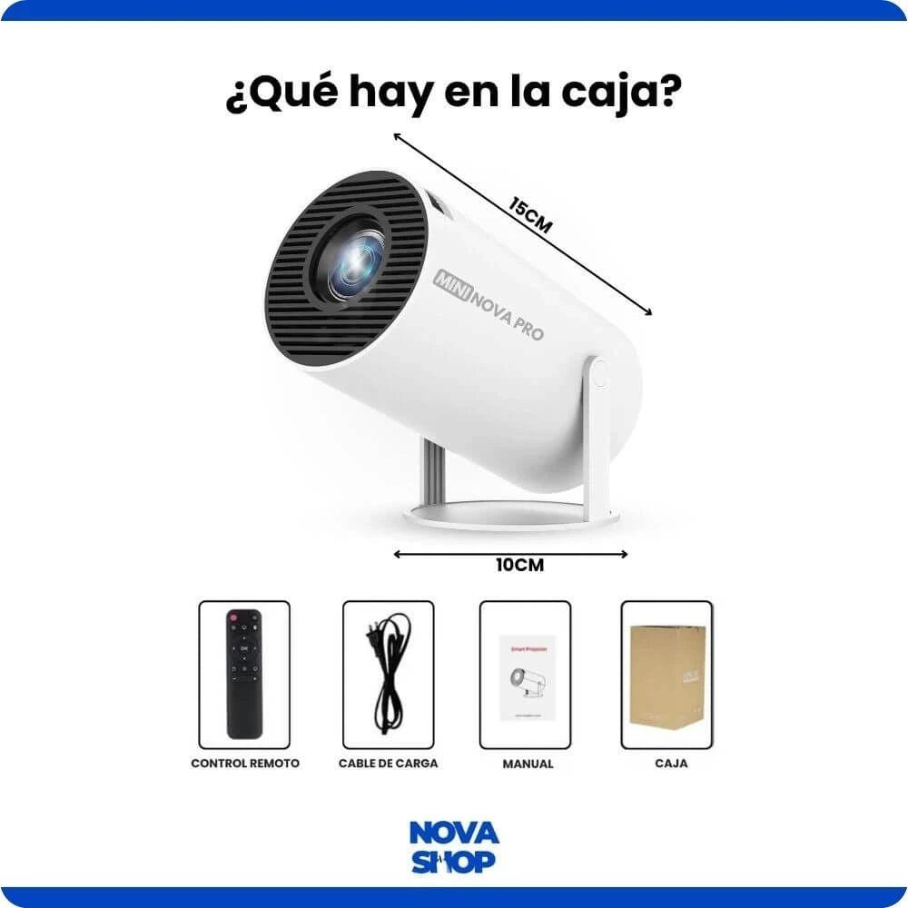 ¿Que incluye en el proyector?