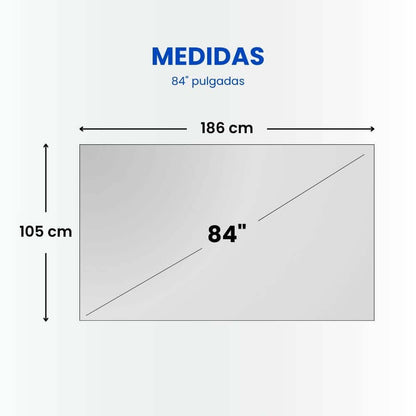 Tela Reflectiva Gris ALR  | Pantalla para Proyector
