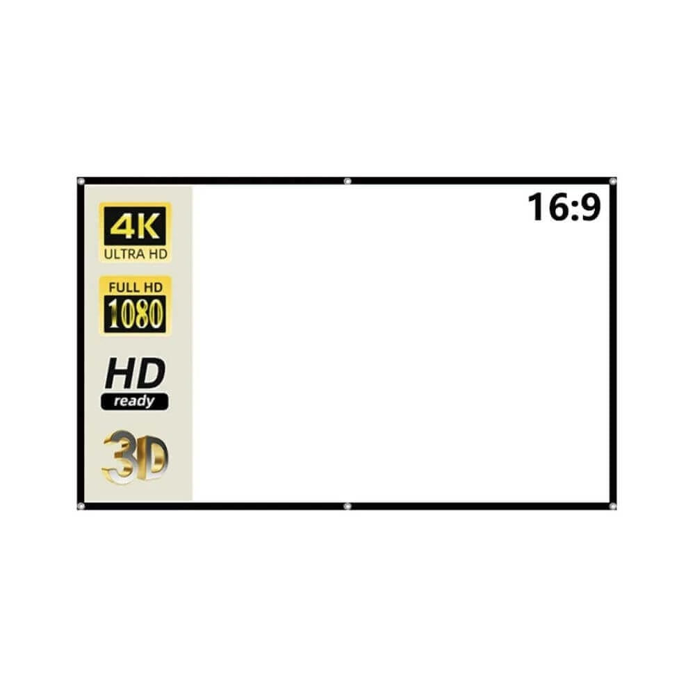 Tela Blanca Premium para proyector